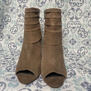 BCBGeneration Womens Peep Toe Booties‎ Size 9